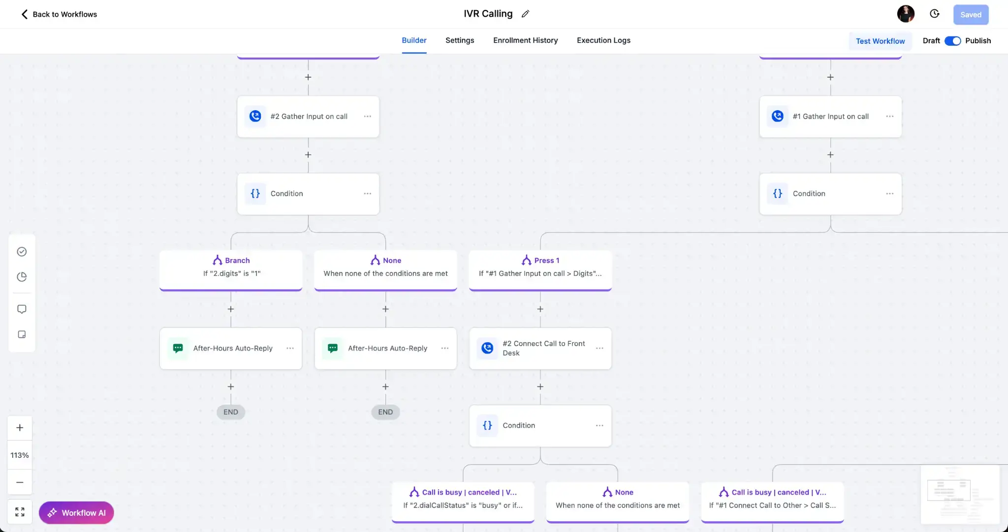 Save Time with Automation — ProsBuddy CRM screenshot