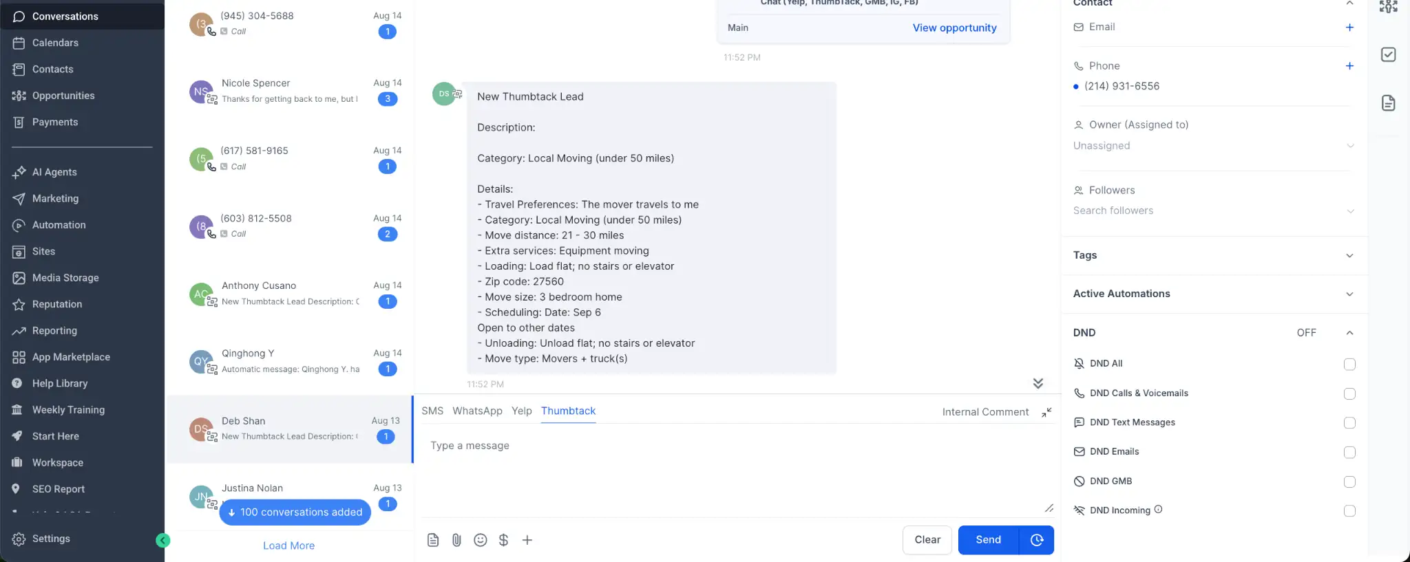 Boost Lead Generation — ProsBuddy CRM screenshot